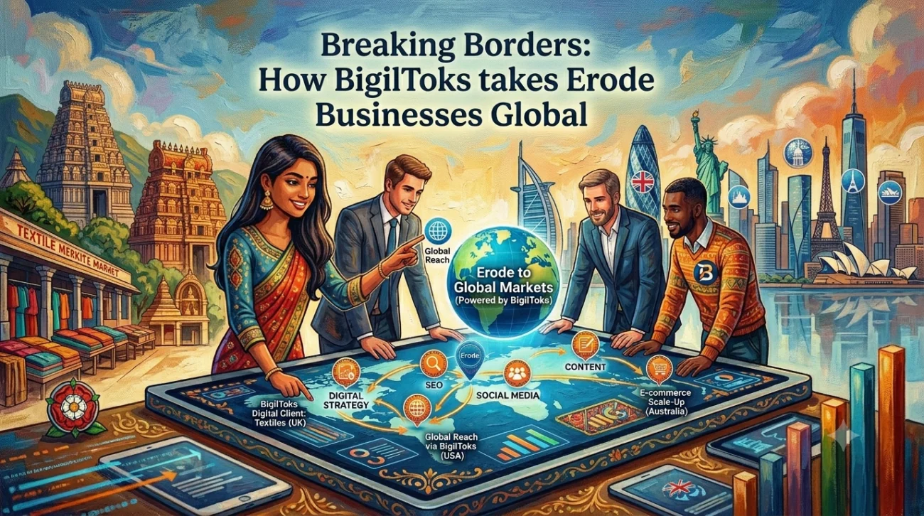Scale Globally: How a Digital Marketing Agency in Erode Can Take Your Business World-Wide
